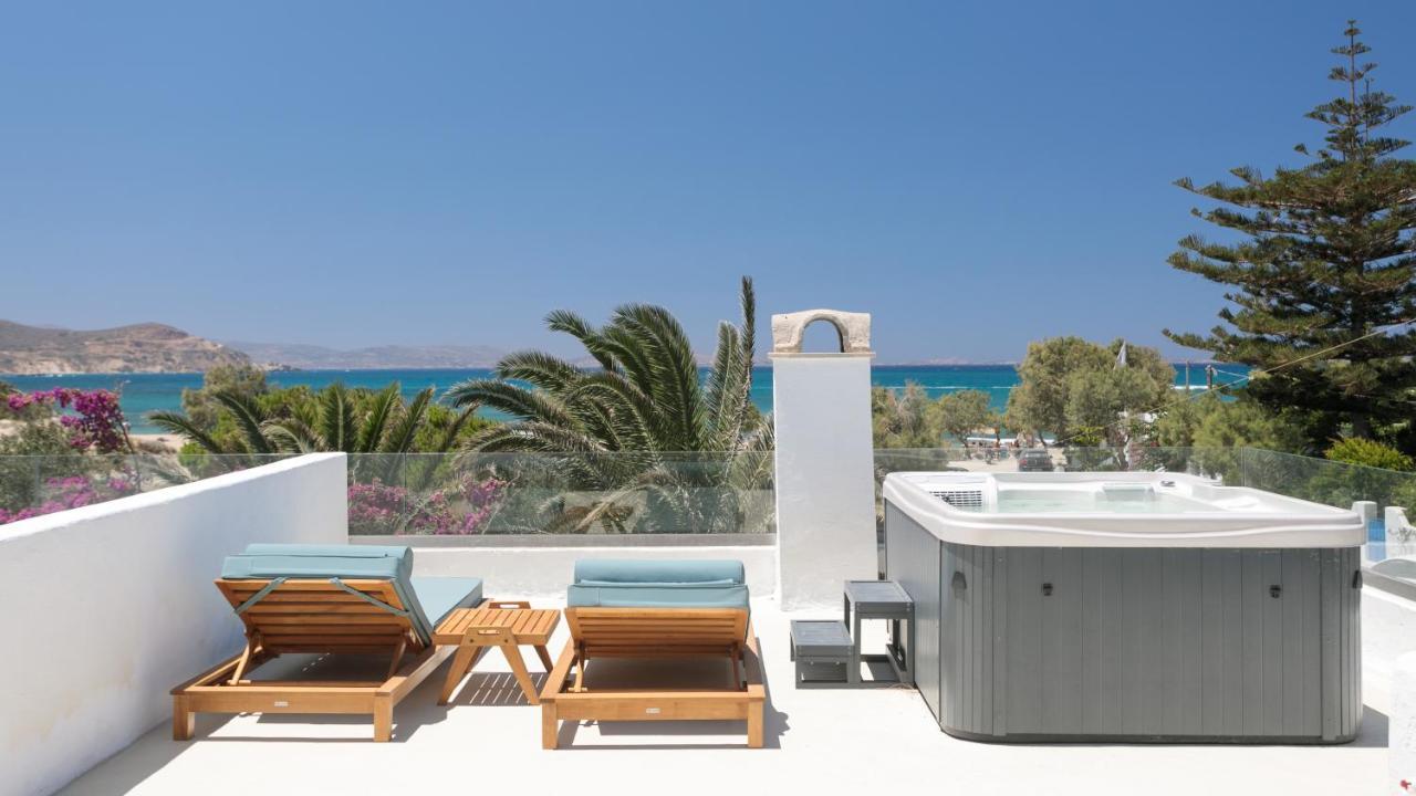 Alkyoni Beach Hotel Naxos City Exterior photo